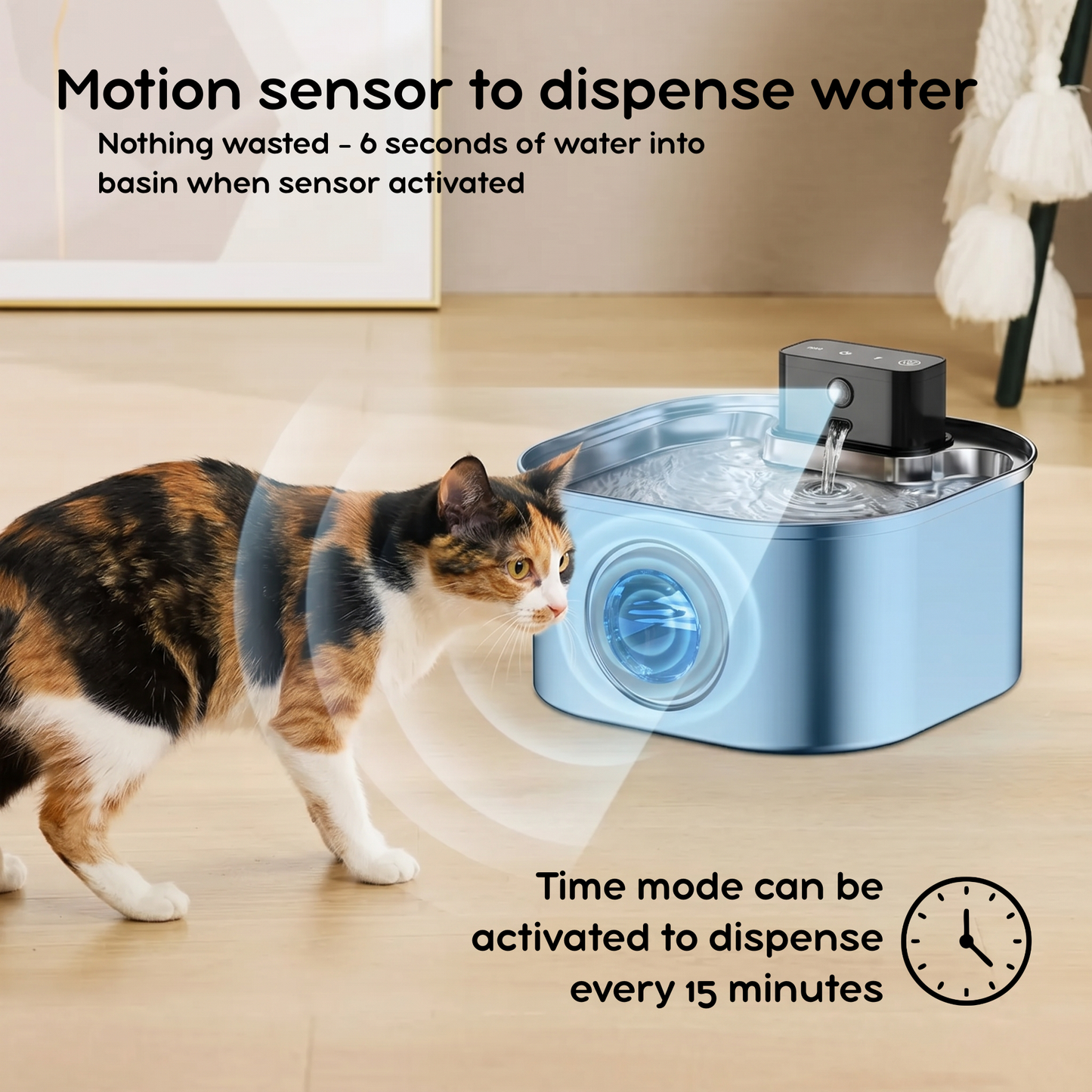 The WellPaw™ Wireless Kitty Fountain